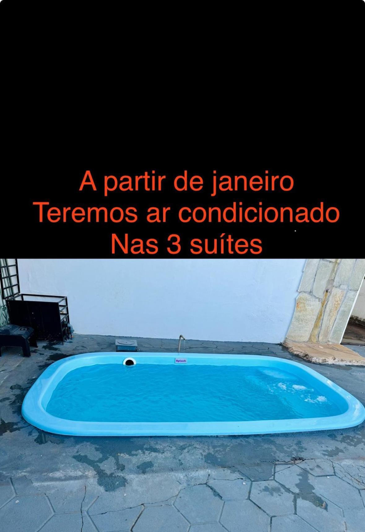 Casa Virou Negocio Villa Olimpia Bagian luar foto